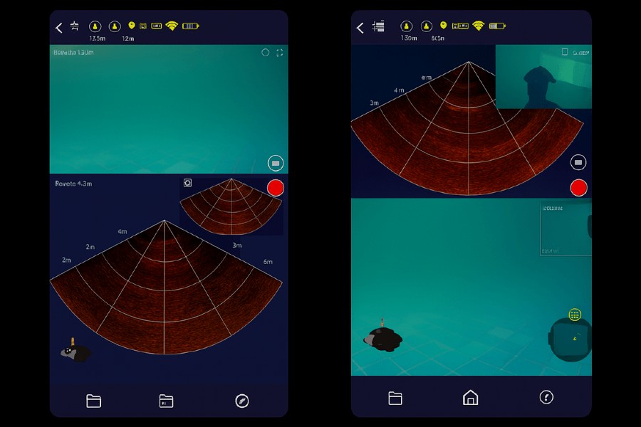 FiFish X1 All-in-One Accessory Control Portal Screen