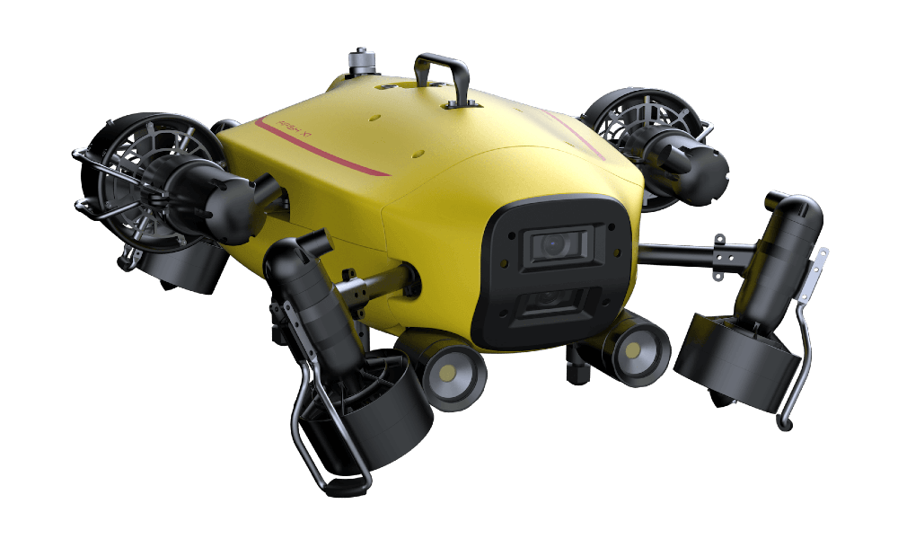 FiFish X1 Side View with Camera Focus