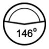 146° Underwater FOV